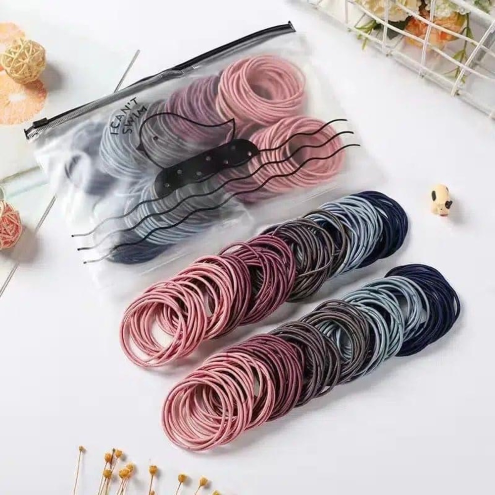 Hair ties , elastic hair ties , multiple choices
